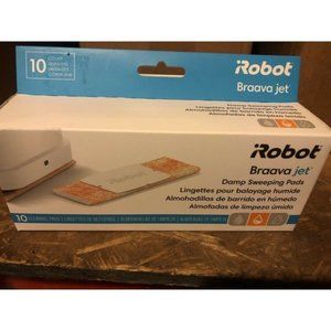 10pk iRobot Braava Jet Genuine Damp Sweeping Pads 4657841 Discontinued New